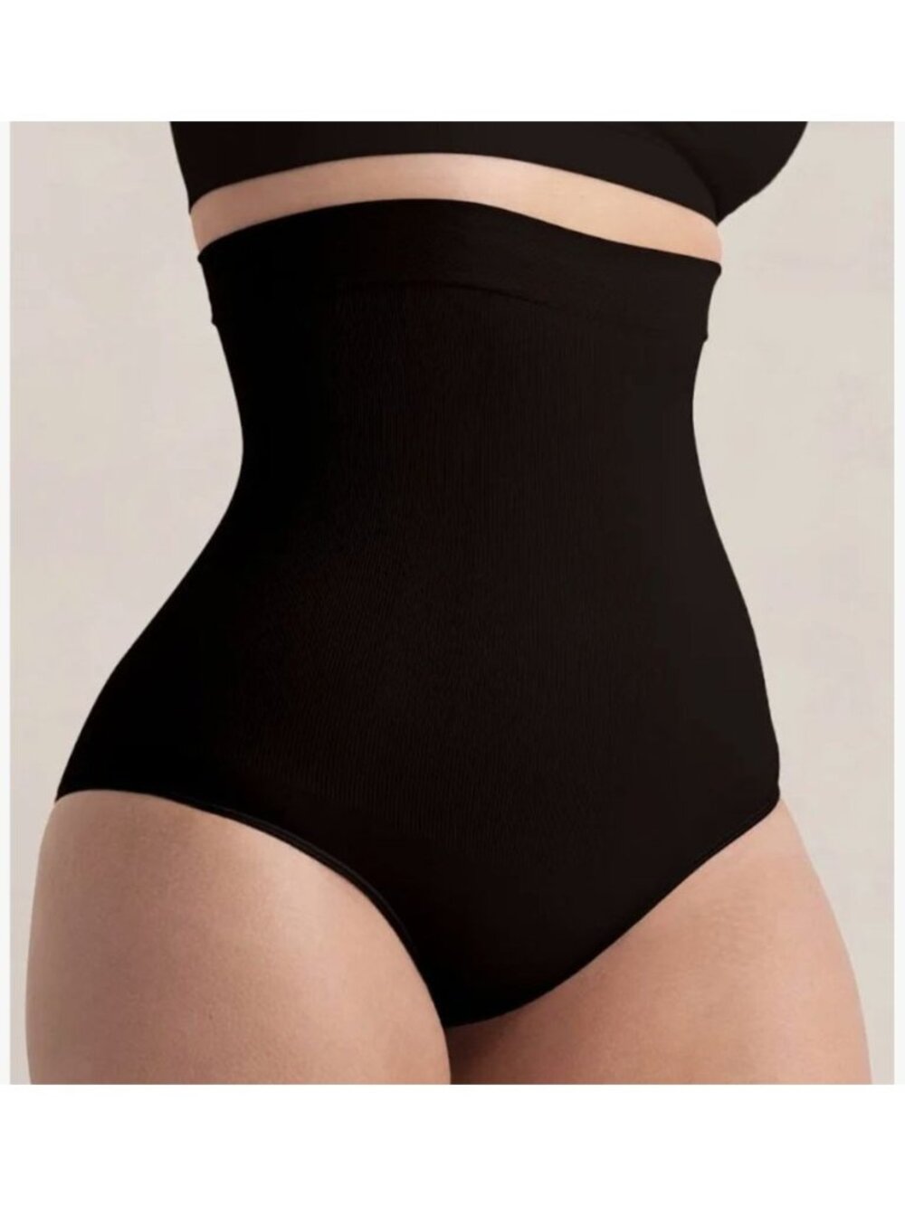 Shapermint M/L Essentials All Day Every Day High-Waisted Shaper Panty Black